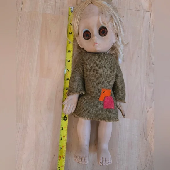 RARE 1965 vintage Hasbro Little Miss No Name Doll with Box - Picture 3 of 13